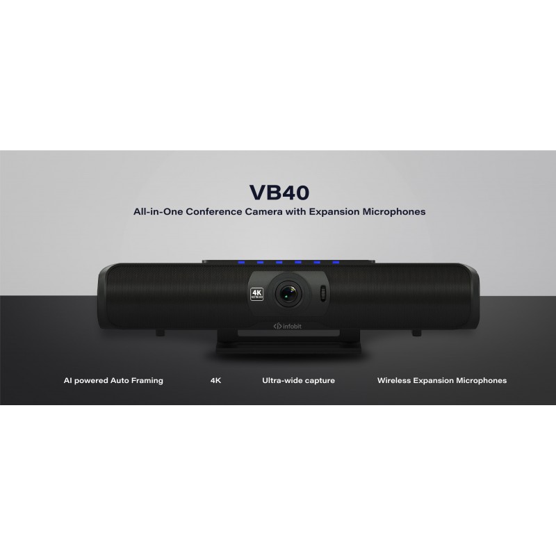 Camera de visioconférence Bar vidéo toutenun INFOBIT VB40 avec 3 Mic — free download