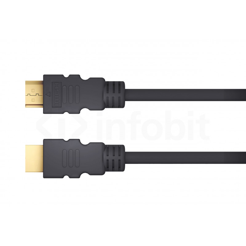 Cordon HDMI 2m INFOBIT iCable H8K-020, HDMI 2.1, 48Gbps, 8K/60Hz