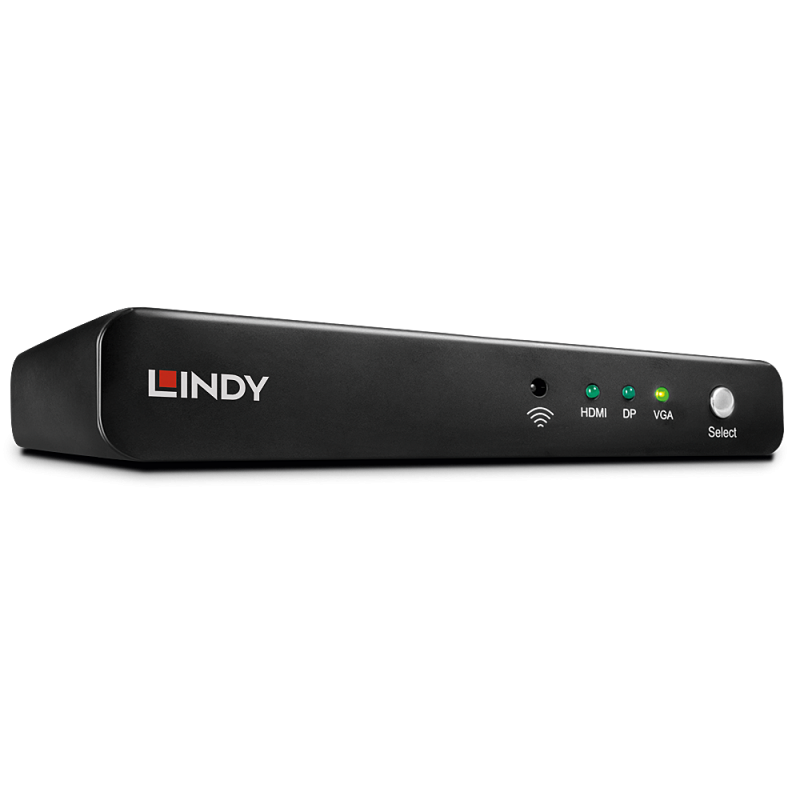 Lindy 38272 - Switch de présentation multi AV vers HDMI, 3 ports