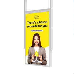 Ecran Vitrine 43'' Double...